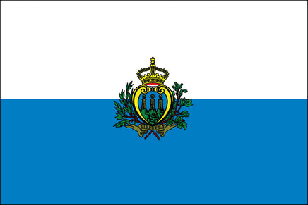 San Marino 3'x5' Nylon Flag