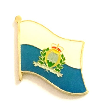 San Marino Flag Lapel Pins - Single