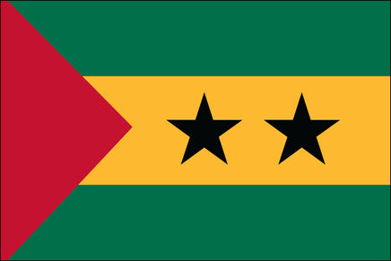 Sao Tome & Principe 3'x5' Nylon Flag