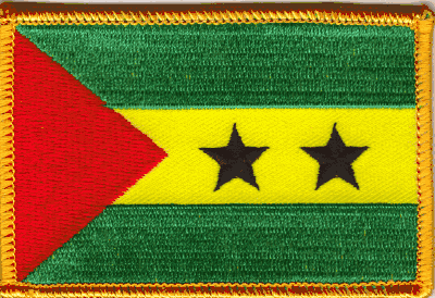 Sao Tome & Principe Flag Patch
