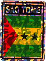 Sao Tome & Principe Reflective Decal