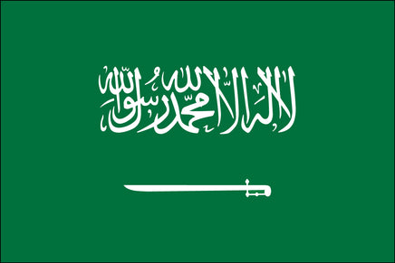 Saudi Arabia 2x3 Polyester Flag
