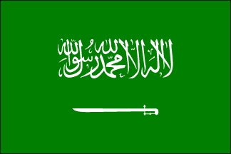 Saudi Arabia Polyester Flag