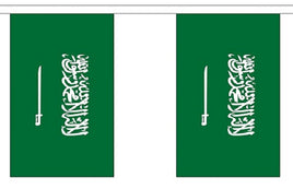 Saudi Arabia String Flag Bunting