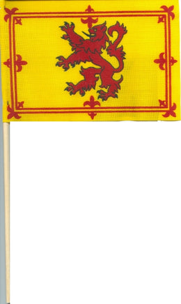 Scotland Rampant Lion Cotton Miniature Flags
