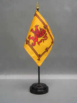 Scotland Rampant Lion Deluxe Miniature Flag