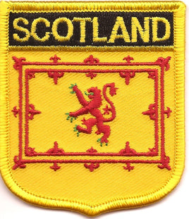 Scotland Rampant Lion Shield Patch
