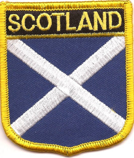 Scotland St. Andrews Cross Shield Patch