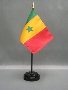 Senegal Deluxe Miniature Flag