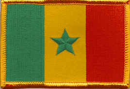 Senegal Flag Patch