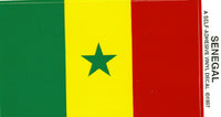 Senegal Vinyl Flag Decal