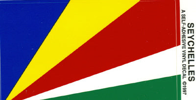 Seychelles Vinyl Flag Decal