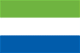 Sierra Leone 3'x5' Nylon Flag