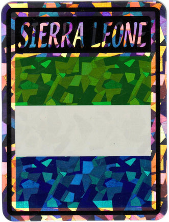 Sierra Leone Reflective Decal