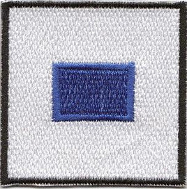 Sierra Nautical Signal Flag Patch