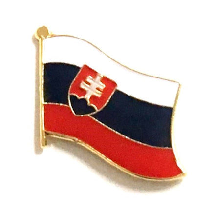 Slovakian Flag Lapel Pins - Single