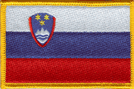 Slovenia Flag Patch