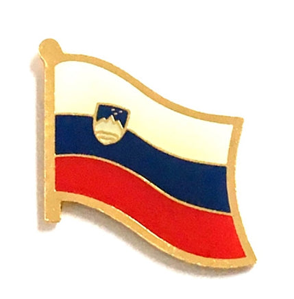 Slovenian Flag Lapel Pins - Single