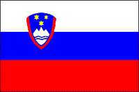 Slovenian Polyester Flag