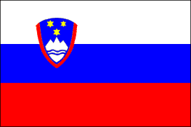 Slovenian Polyester Flag