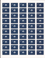South Carolina State Flag Stickers - 50 per sheet