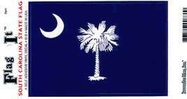 South Carolina State Vinyl Flag Decal