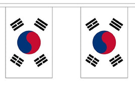 South Korea String Flag Bunting