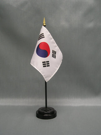 South Korean Deluxe Miniature Flag
