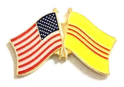 South Vietnam Friendship Flag Lapel Pins