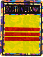 South Vietnam Reflective Decal