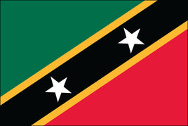 St. Chris Nevis 3'x5' Nylon Flag