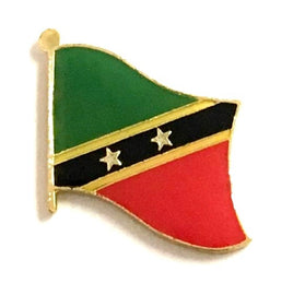 St. Kitts & Nevis Flag Lapel Pins - Single