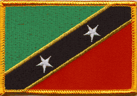St. Kitts & Nevis Flag Patch