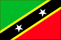 St. Kitts & Nevis Polyester Flag