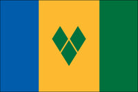St. Vincent & The Grenadines 3'x5' Nylon Flag