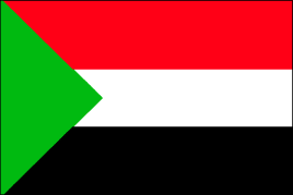 Sudan Polyester Flag