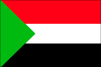 Sudan Polyester Flag