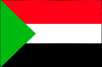 Sudan Polyester Flag