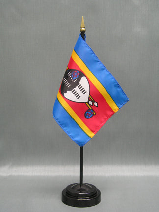 Swaziland Deluxe Miniature Flag