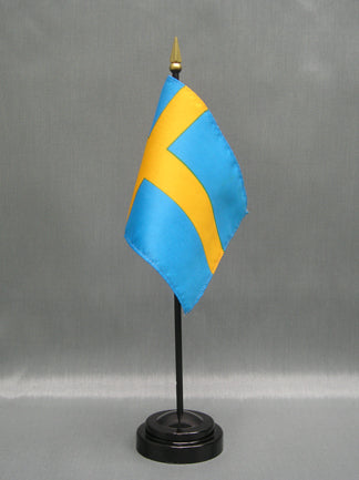 Sweden Deluxe Miniature Flag