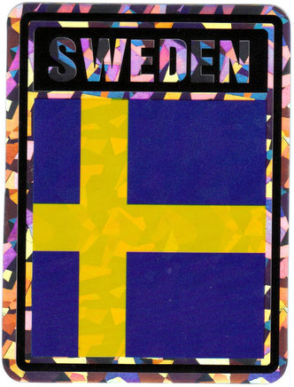 Sweden Reflective Decal