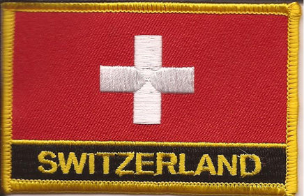 SWITZERLAND Embroidered Patches