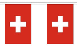 Switzerland String Flag Bunting