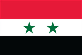 Syria 3'x5' Nylon Flag