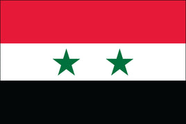 Syria 3'x5' Nylon Flag