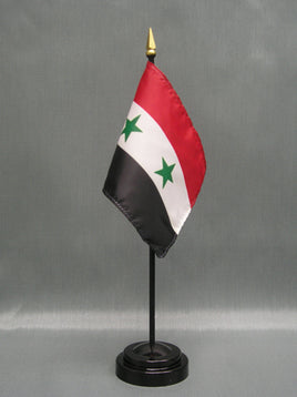 Syria Deluxe Miniature Flag