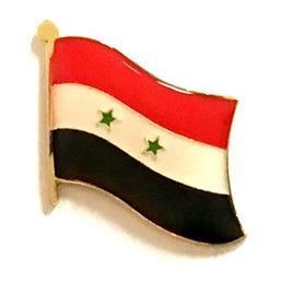 Syria Flag Lapel Pins - Single