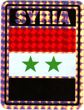 Syria Reflective Decal