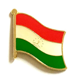 Tajikistan Flag Lapel Pins - Single