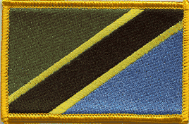 Tanzania Flag Patch